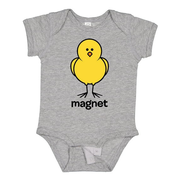 Inktastic Chick Magnet Boys Baby Bodysuit