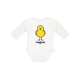 thumbnail image 1 of Inktastic Chick Magnet Boys Long Sleeve Baby Bodysuit, 1 of 5