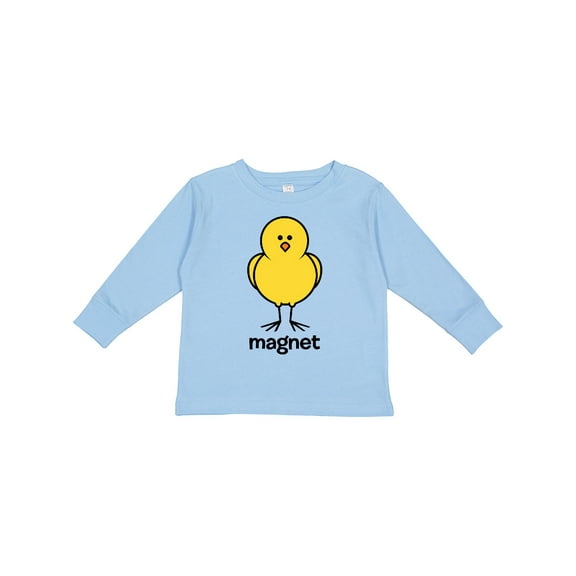 Inktastic Chick Magnet Boys Long Sleeve Toddler T-Shirt