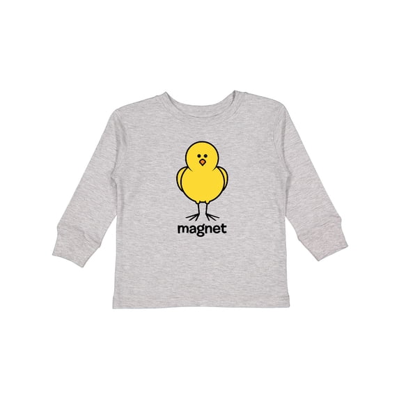 Inktastic Chick Magnet Boys Long Sleeve Toddler T-Shirt