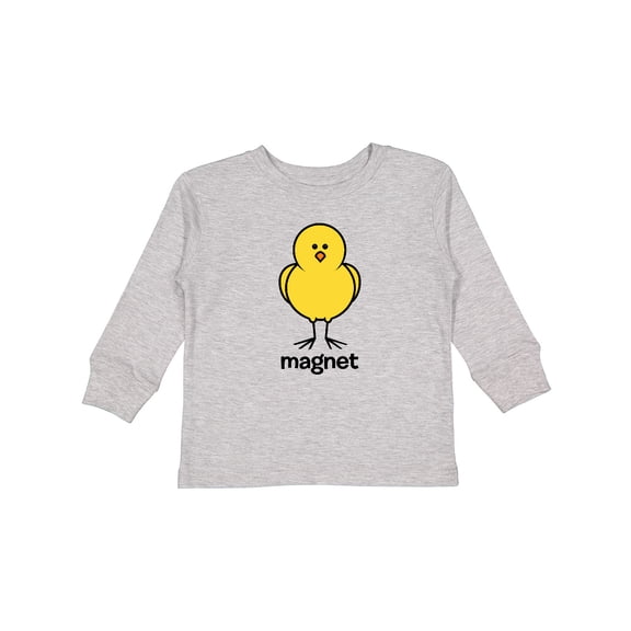 Inktastic Chick Magnet Boys Long Sleeve Toddler T-Shirt