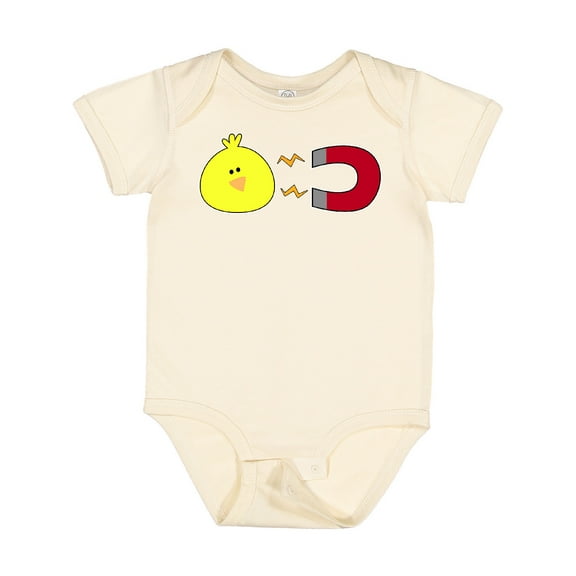 Inktastic Chick Magnet Boys or Girls Baby Bodysuit