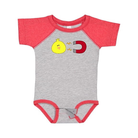 Inktastic Chick Magnet Boys or Girls Baby Bodysuit