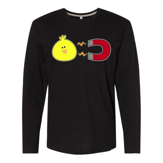 Inktastic Chick Magnet Long Sleeve T-Shirt
