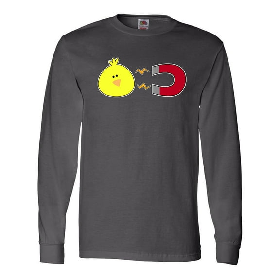 Inktastic Chick Magnet Long Sleeve T-Shirt