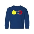 thumbnail image 1 of Inktastic Chick Magnet Long Sleeve Youth T-Shirt, 1 of 5