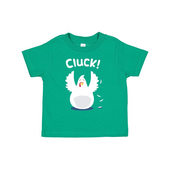 Inktastic Chicken Barnyard Farm Cluck Boys or Girls Toddler T-Shirt