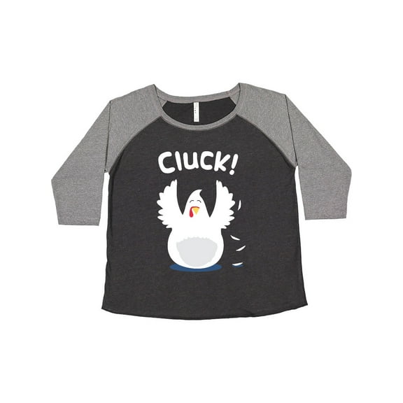 Inktastic Chicken Barnyard Farm Cluck Women's Plus Size T-Shirt