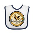 thumbnail image 1 of Inktastic Chicken Farmer Ask About My Chickens Boys or Girls Baby Bib, 1 of 4