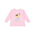thumbnail image 1 of Inktastic Chicken Farmer Boys or Girls Long Sleeve Toddler T-Shirt, 1 of 5