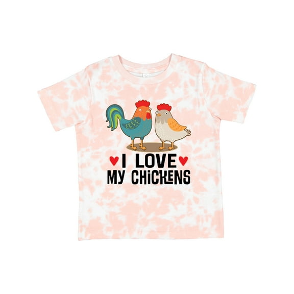 Inktastic Chicken Farmer I Love My Chickens Boys or Girls Toddler T-Shirt