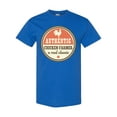 thumbnail image 1 of Inktastic Chicken Farmer T-Shirt, 1 of 5