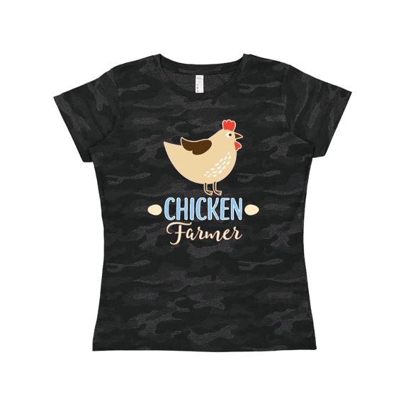 Inktastic Chicken Farmer Women's T-Shirt