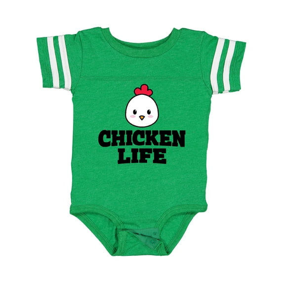 Inktastic Chicken Life Boys or Girls Baby Bodysuit
