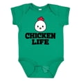 thumbnail image 1 of Inktastic Chicken Life Boys or Girls Baby Bodysuit, 1 of 5