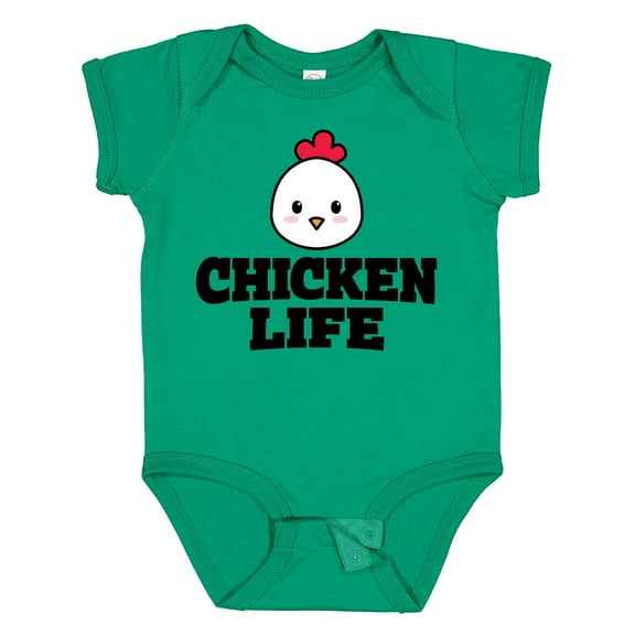 Inktastic Chicken Life Boys or Girls Baby Bodysuit