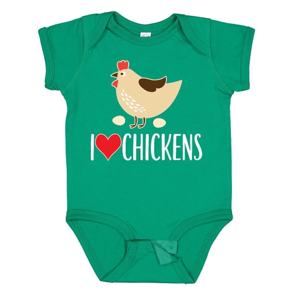 Inktastic Chickens Cute Farm Animal Boys or Girls Baby Bodysuit