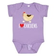 thumbnail image 1 of Inktastic Chickens Cute Farm Animal Boys or Girls Baby Bodysuit, 1 of 5