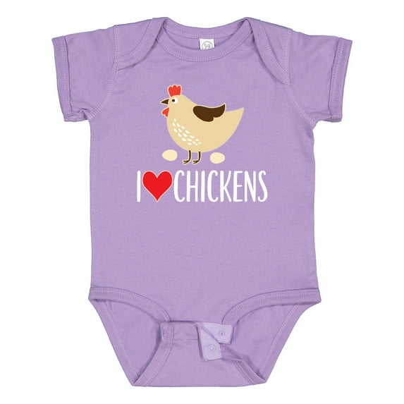 Inktastic Chickens Cute Farm Animal Boys or Girls Baby Bodysuit