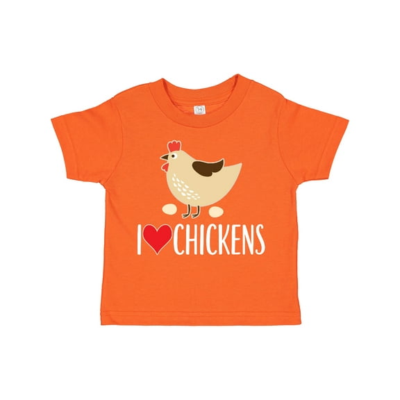 Inktastic Chickens Cute Farm Animal Boys or Girls Toddler T-Shirt