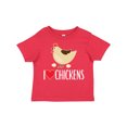 thumbnail image 1 of Inktastic Chickens Cute Farm Animal Boys or Girls Toddler T-Shirt, 1 of 5