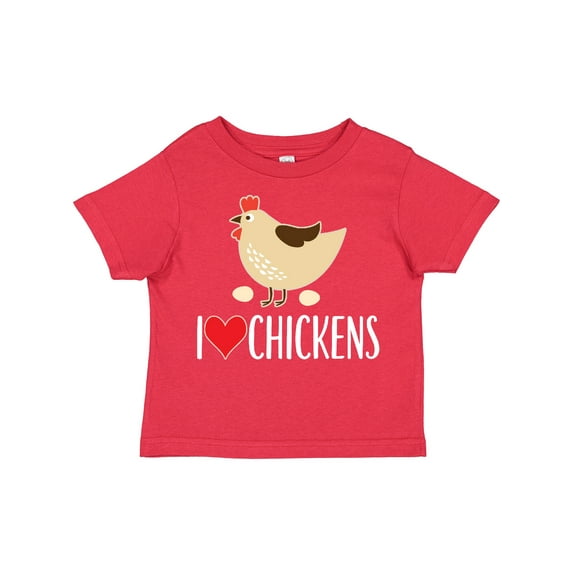 Inktastic Chickens Cute Farm Animal Boys or Girls Toddler T-Shirt