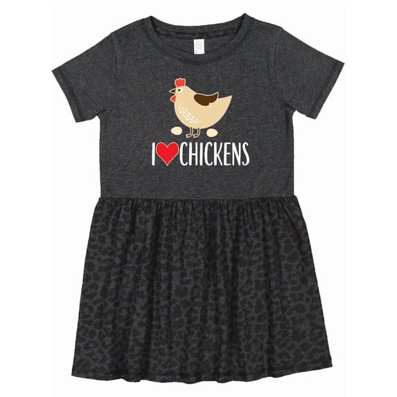 Inktastic Chickens Cute Farm Animal Girls Toddler Dress