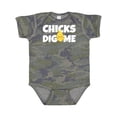 thumbnail image 1 of Inktastic Chicks Dig Me Boys Baby Bodysuit, 1 of 5