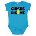 thumbnail image 1 of Inktastic Chicks Dig Me Boys Baby Bodysuit, 1 of 5
