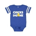 thumbnail image 1 of Inktastic Chicks Dig Me Boys Baby Bodysuit, 1 of 5