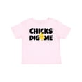 thumbnail image 1 of Inktastic Chicks Dig Me Boys Baby T-Shirt, 1 of 5