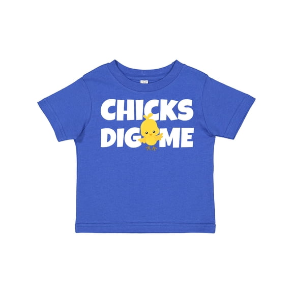 Inktastic Chicks Dig Me Boys Toddler T-Shirt