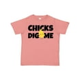 thumbnail image 1 of Inktastic Chicks Dig Me Boys Toddler T-Shirt, 1 of 5