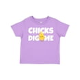 thumbnail image 1 of Inktastic Chicks Dig Me Boys Toddler T-Shirt, 1 of 5