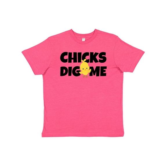 Inktastic Chicks Dig Me Youth T-Shirt