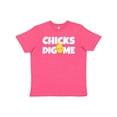thumbnail image 1 of Inktastic Chicks Dig Me Youth T-Shirt, 1 of 5