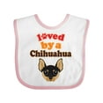 thumbnail image 1 of Inktastic Chihuahua Dog Gift Idea Boys or Girls Baby Bib, 1 of 4