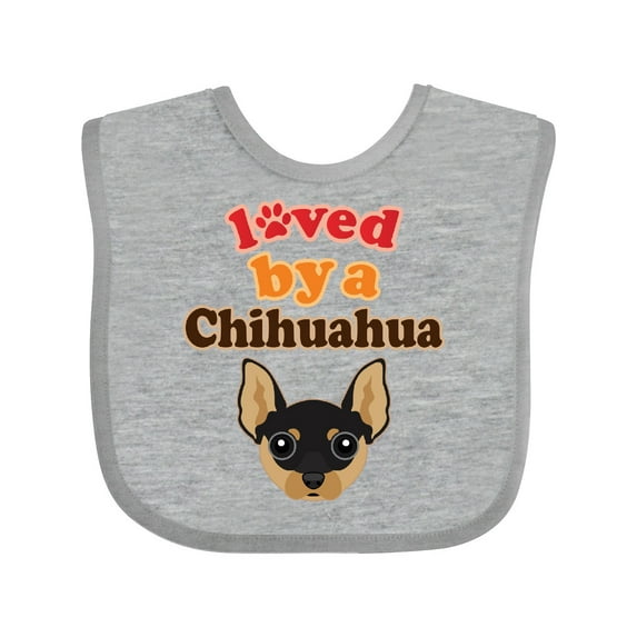 Inktastic Chihuahua Dog Gift Idea Boys or Girls Baby Bib