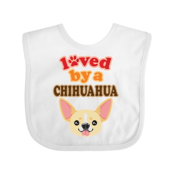 Inktastic Chihuahua Dog Lover Boys or Girls Baby Bib