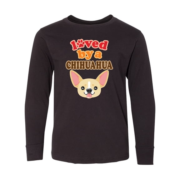 Inktastic Chihuahua Dog Lover Long Sleeve Youth T-Shirt
