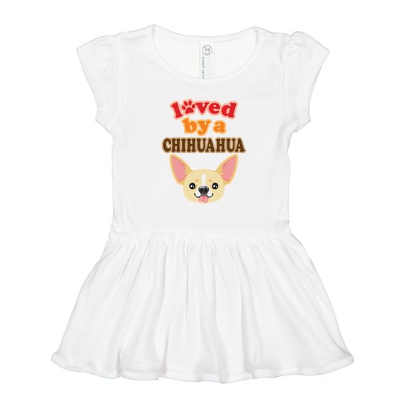 Inktastic Chihuahua Dog Lover Girls Toddler Dress