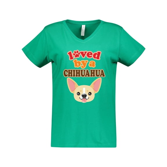 Inktastic Chihuahua Dog Lover Women's V-Neck T-Shirt
