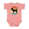 thumbnail image 1 of Inktastic Chihuahua Dog Retro Sunset Boys or Girls Baby Bodysuit, 1 of 5