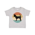 thumbnail image 1 of Inktastic Chihuahua Dog Retro Sunset Boys or Girls Toddler T-Shirt, 1 of 5
