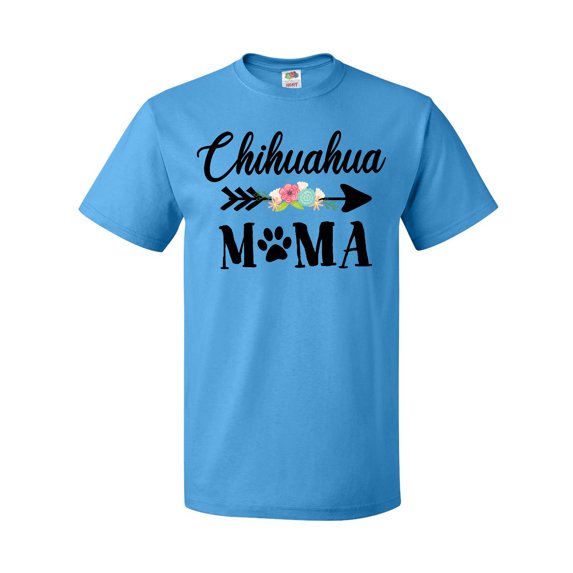 Inktastic Chihuahua Mama with Flowers and Arrow T-Shirt