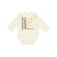 thumbnail image 1 of Inktastic Childhood Cancer Awareness- Fight, Care, Cure Boys or Girls Long Sleeve Baby Bodysuit, 1 of 5