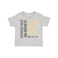 thumbnail image 1 of Inktastic Childhood Cancer Awareness Fight, Care, Cure Boys or Girls Toddler T-Shirt, 1 of 5