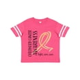 thumbnail image 1 of Inktastic Childhood Cancer Awareness Fight, Care, Cure Boys or Girls Toddler T-Shirt, 1 of 5