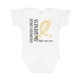 thumbnail image 1 of Inktastic Childhood Cancer Awareness- Fight, care, cure Boys or Girls Baby Bodysuit, 1 of 5