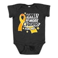 thumbnail image 1 of Inktastic Chilhood Cancer Awareness Yippee No More Chemo for Me Boys or Girls Baby Bodysuit, 1 of 5